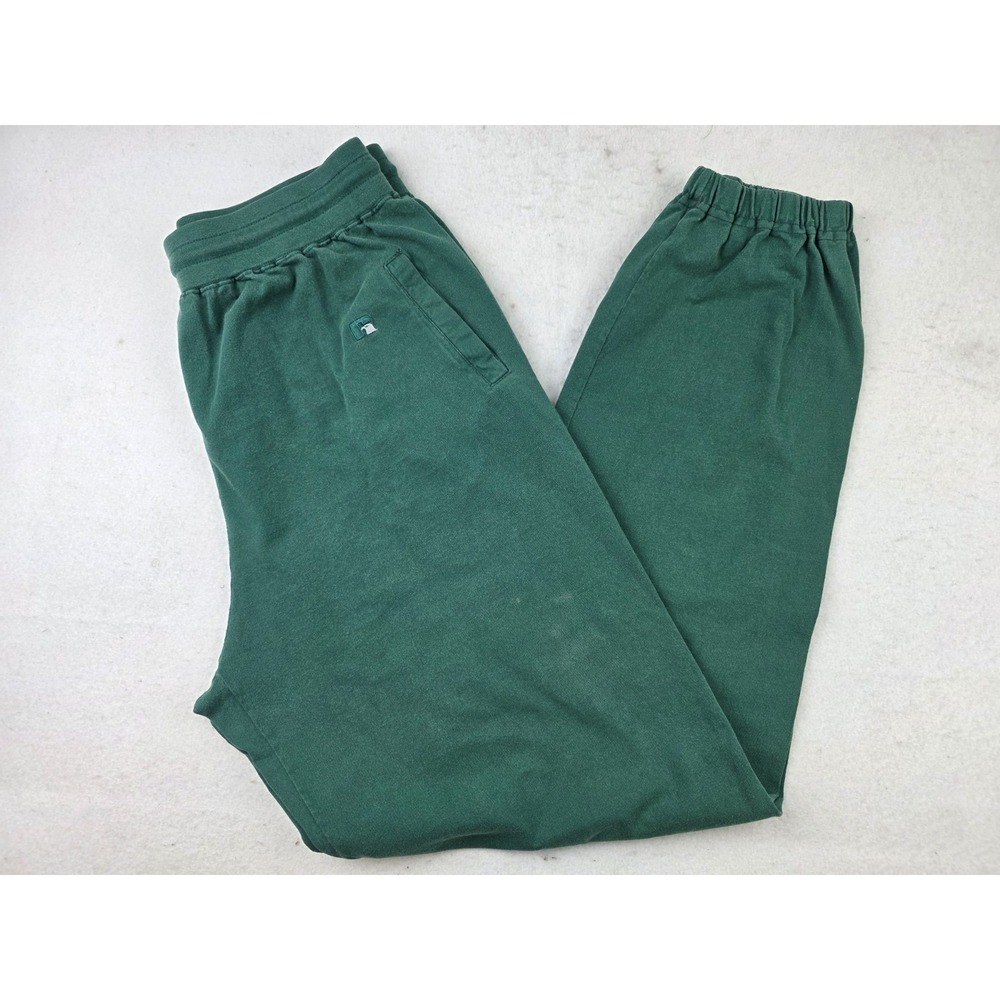 Vintage 90s Russell Athletic Pro Sweatpants Mens XL Green High‎ Cotton USA Made
